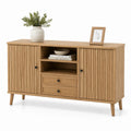 Sideboard aus Holz mit Türen und Schubladen